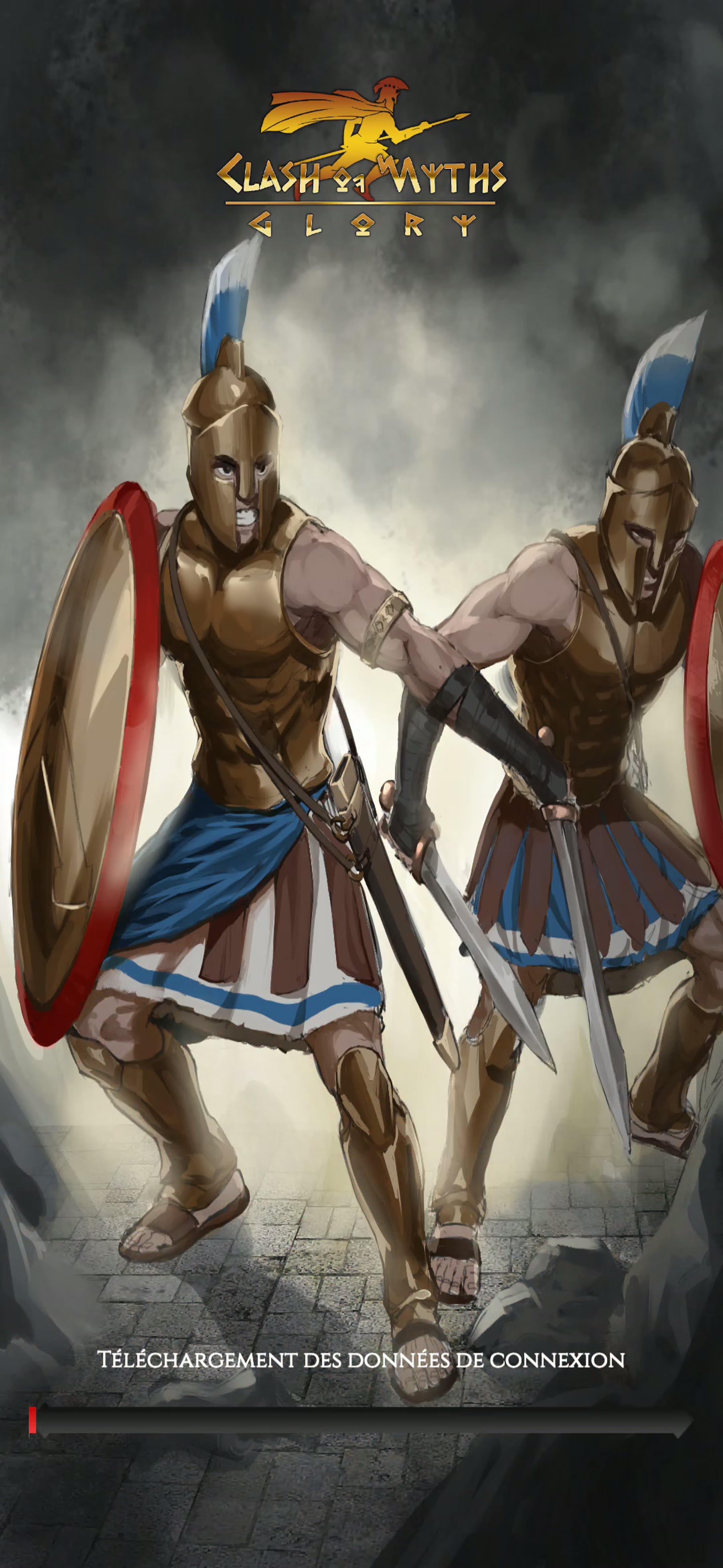 Écran titre issu de Clash of Myths.